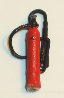 Ferro Train M-212-FM - Fire extinguisher, red - ready made model